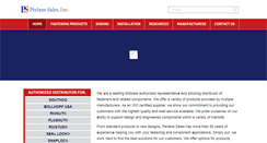 Desktop Screenshot of perlanesales.com